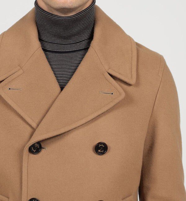 TOMORROWLAND BUYING WEAR「Sealup GENOVA ウールライトメルトン Pコート」|ピーコート|