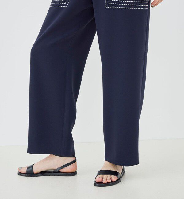 GALERIE VIE「【WEB先行予約】ダブルクロス サロペット」|オールインワン|