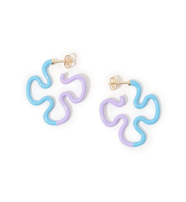TOMORROWLAND GOODS「【別注】Bea Bongiasca B TWO TONE ピアス」|ピアス|