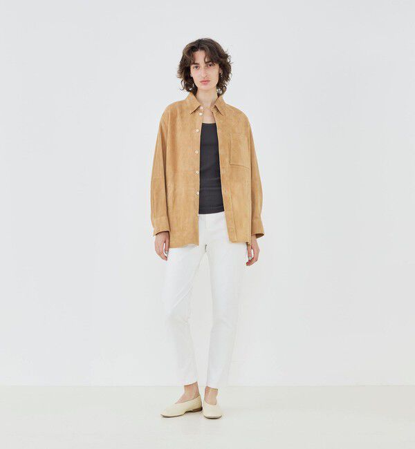 GALERIE VIE「ダウニーラムスエード シャツブルゾン」|その他|