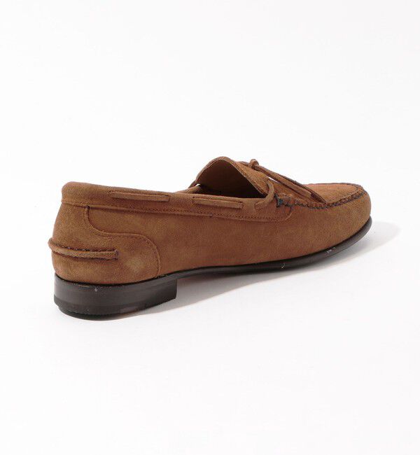 TOMORROWLAND GOODS「CASTELLANO スウェード リボンタッセル ローファー」|ローファー|