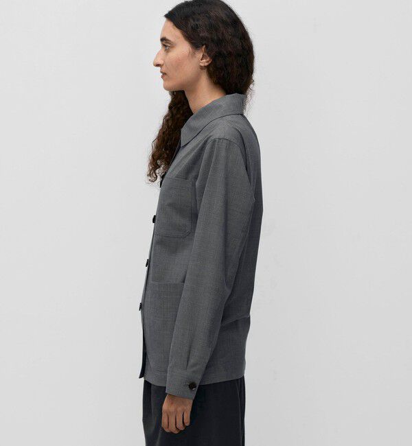 BACCA「ウールトロピカル シャツジャケット」|その他|