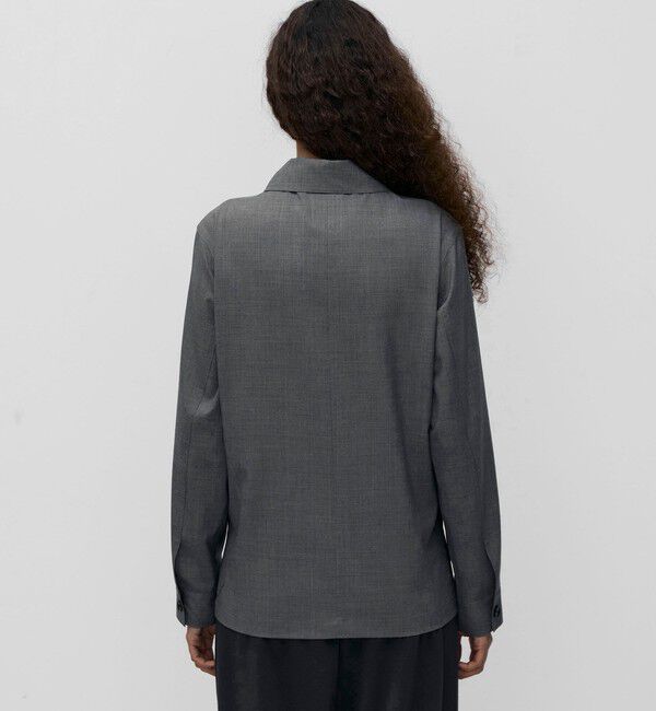 BACCA「ウールトロピカル シャツジャケット」|その他|