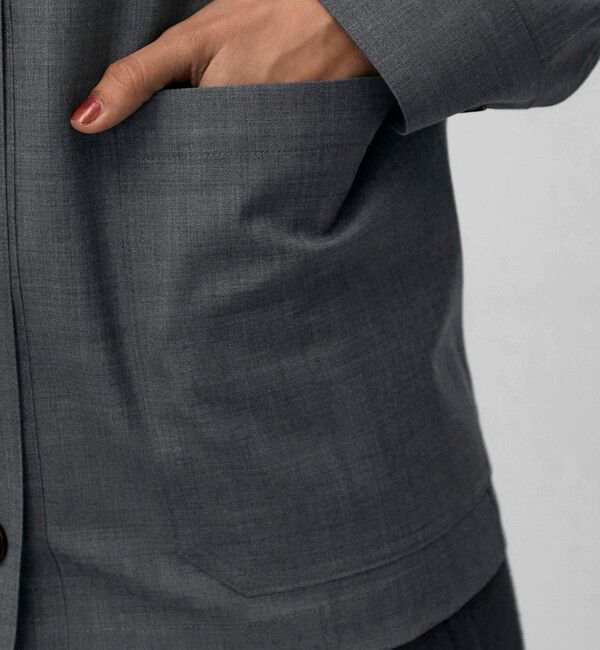 BACCA「ウールトロピカル シャツジャケット」|その他|