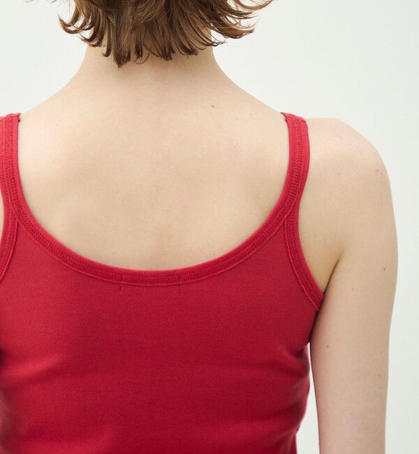 MACPHEE「シルキーリブ キャミソール」|キャミソール|