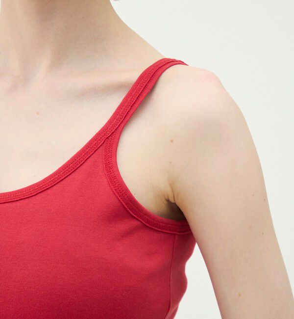 MACPHEE「シルキーリブ キャミソール」|キャミソール|