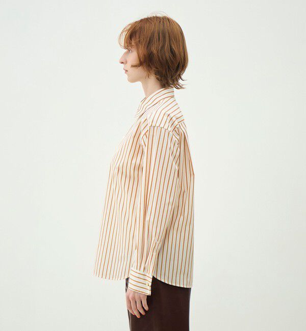 MACPHEE「コットンタイプライター レギュラーカラーシャツ」|シャツ・ブラウス|