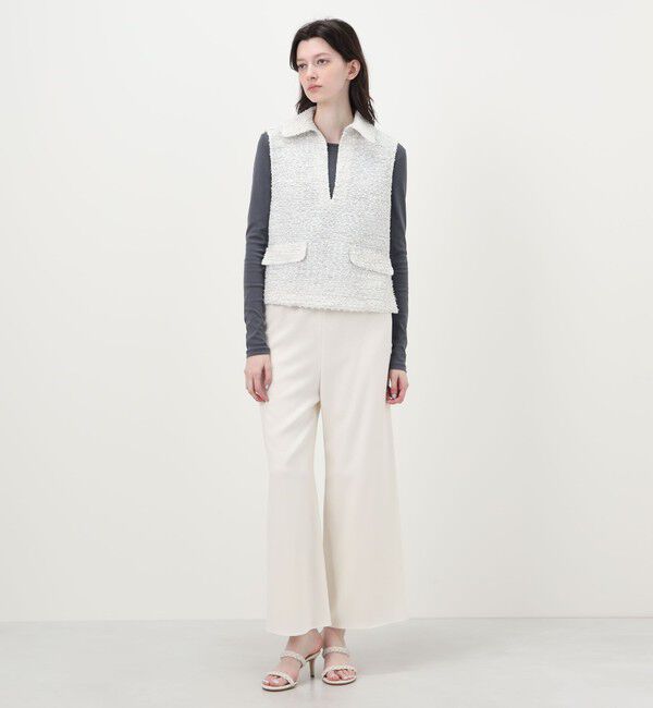 Ballsey「フリンジヤーンツイード プルオーバーベスト」|ベスト・ジレ|