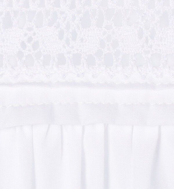 TOMORROWLAND collection「コットンコンビネーション ペタルスリーブブラウス」|シャツ・ブラウス|