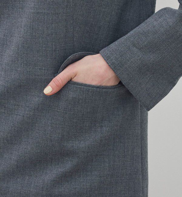 DES PRES「ウールジョーゼット プルオーバーブラウス」|シャツ・ブラウス|