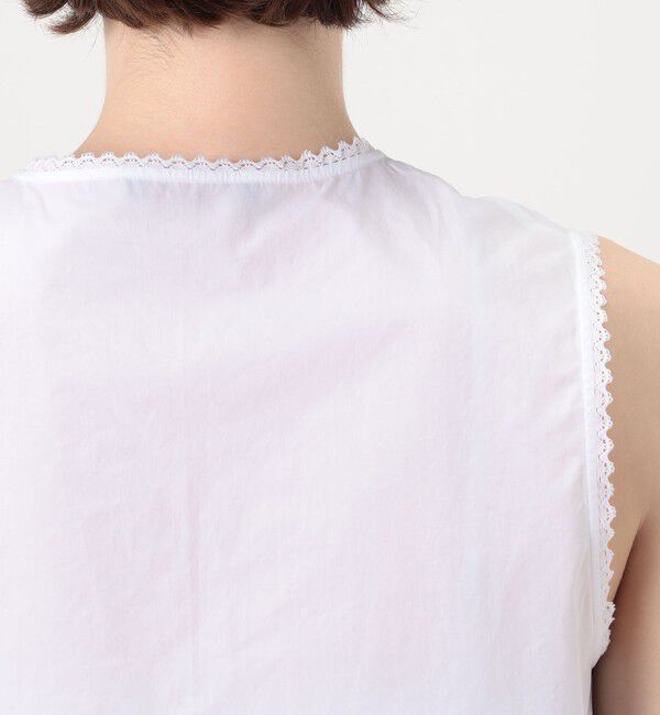 TOMORROWLAND collection「コットンコンビネーション ショートブラウス」|シャツ・ブラウス|