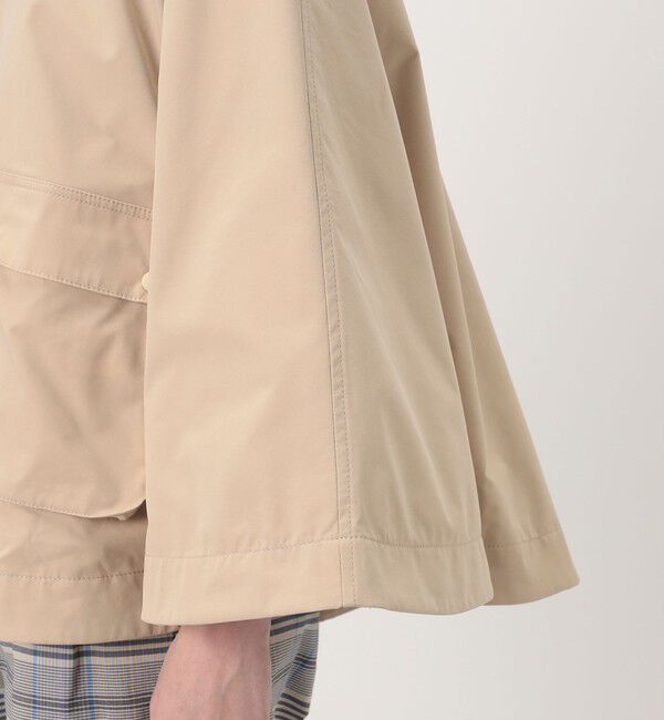 MACPHEE「ポリエステル フーデッドポンチョ」|ポンチョ・ケープ|