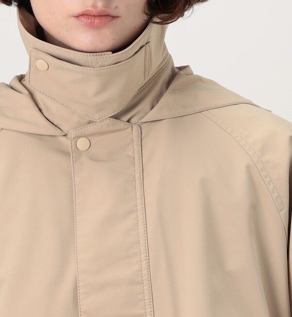 MACPHEE「ポリエステル フーデッドポンチョ」|ポンチョ・ケープ|