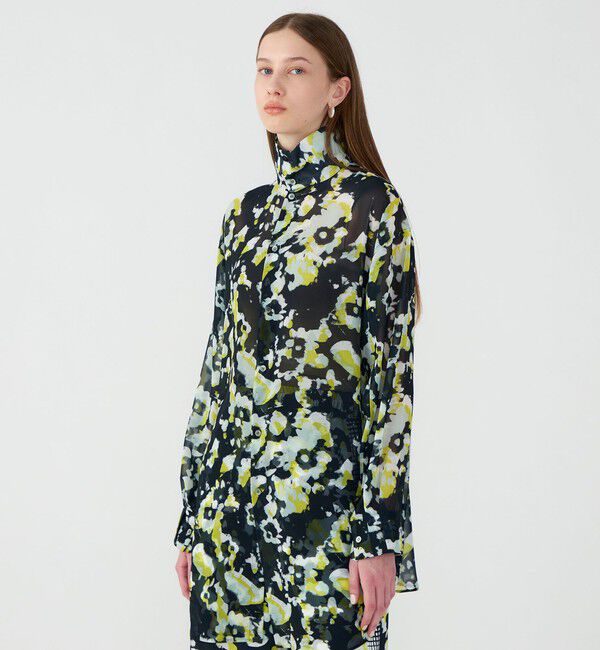 TOMORROWLAND BUYING WEAR「【別注】TELMA Printed Georgette ブラウス」|シャツ・ブラウス|