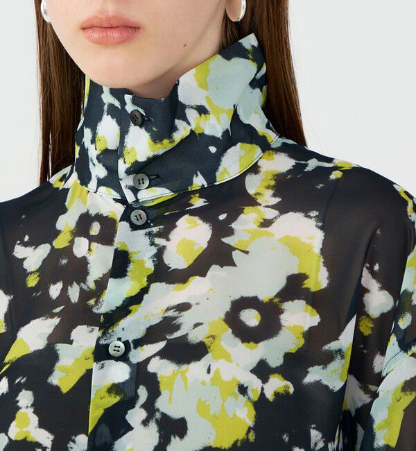 TOMORROWLAND BUYING WEAR「【別注】TELMA Printed Georgette ブラウス」|シャツ・ブラウス|