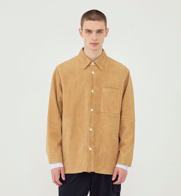 GALERIE VIE「ダウニーラムスエード シャツブルゾン」|その他|