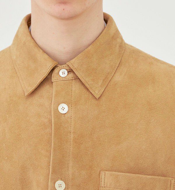 GALERIE VIE「ダウニーラムスエード シャツブルゾン」|その他|