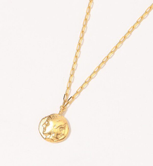 TOMORROWLAND GOODS「MARIHA Spirits/Athena レクタングルチェーン コインネックレス」|ネックレス|