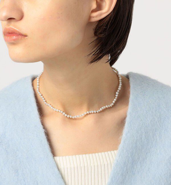 TOMORROWLAND GOODS「PALA タイニーパールオールノットネックレス」|ネックレス|