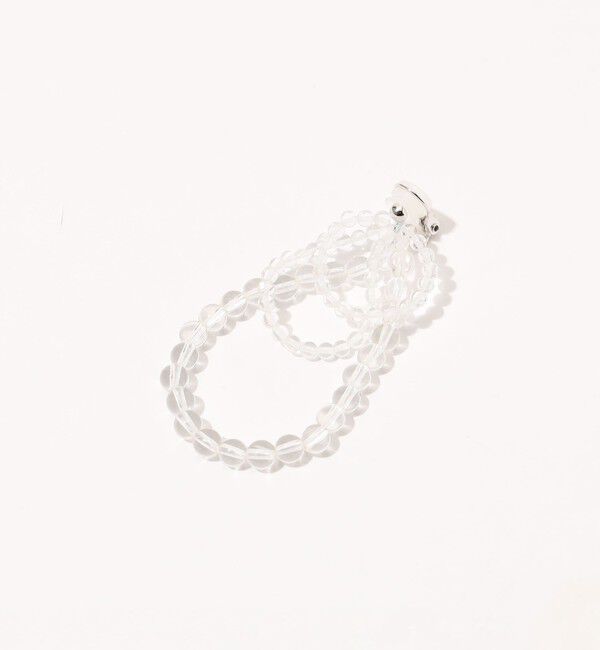 TOMORROWLAND GOODS「IRIS 47 ファビアナ クリスタルイヤリング」|イヤリング|