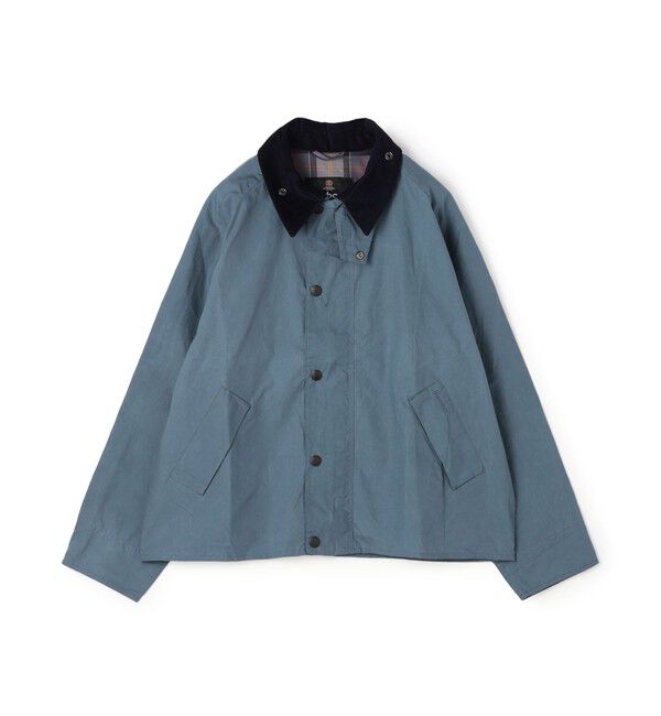 TOMORROWLAND MENS「Barbour TRASPORT コットンブルゾン」|ブルゾン・スタジャン|63 ライトブルー
