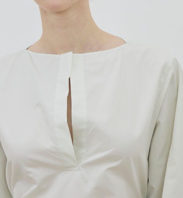 DES PRES「スビンコットン ボリュームベルテッドチュニック」|チュニック|