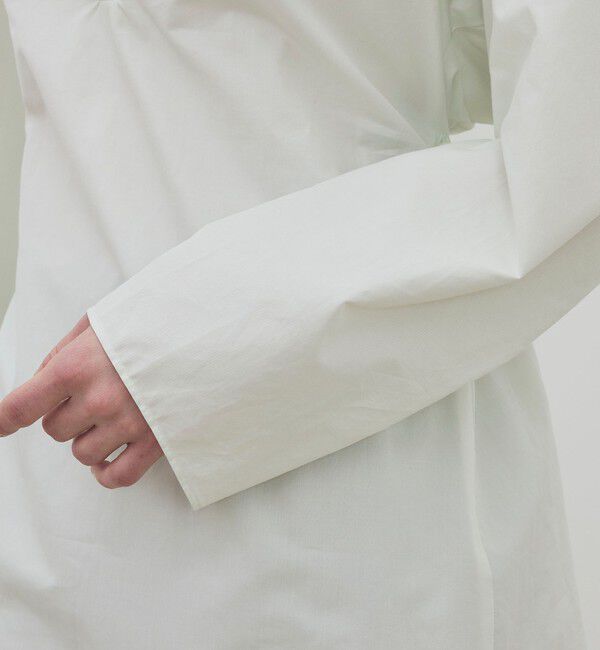 DES PRES「スビンコットン ボリュームベルテッドチュニック」|チュニック|