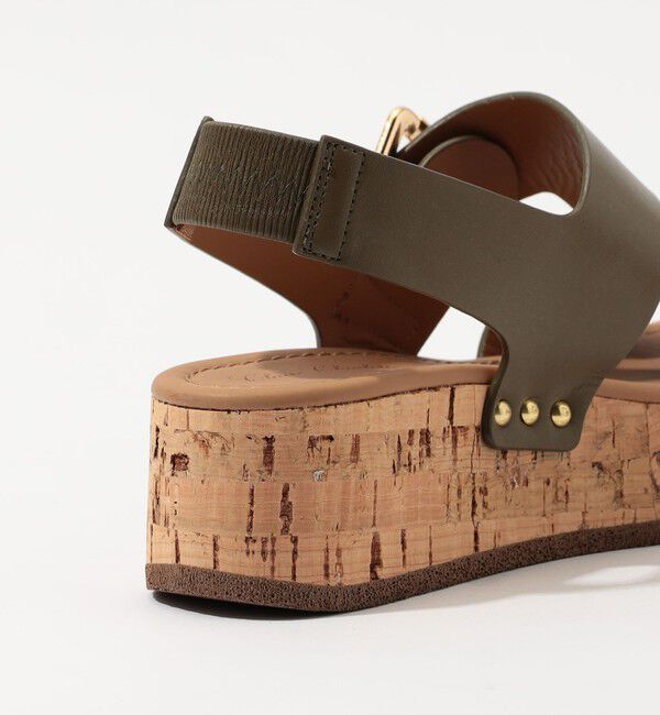 TOMORROWLAND GOODS「CLAIRE CHARLOTTE Sophie コルクソール バックストラップサンダル」|サンダル|