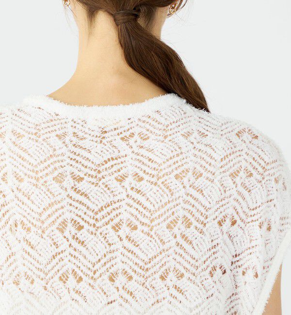 Ballsey「コットンナイロンファンシーヤーン ロングベスト」|その他|