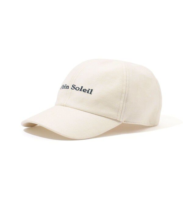 TOMORROWLAND GOODS「CRAMBES リネンコットン エンブロイダリー キャップ」|キャップ・キャスケット|