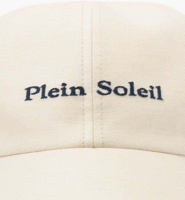 TOMORROWLAND GOODS「CRAMBES リネンコットン エンブロイダリー キャップ」|キャップ・キャスケット|