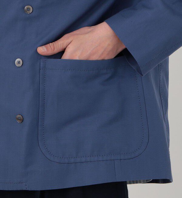 TOMORROWLAND MENS「コットンシルクグログラン ダブルブレステッド8Bジャケット」|テーラードジャケット|