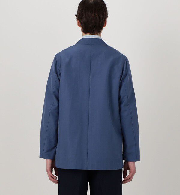 TOMORROWLAND MENS「コットンシルクグログラン ダブルブレステッド8Bジャケット」|テーラードジャケット|