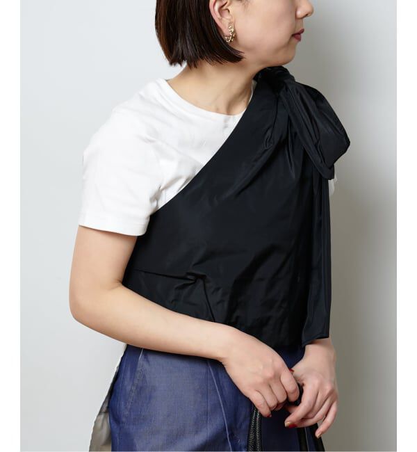  「ONE SHOULDER TAFFETA ブラウス」|シャツ・ブラウス|