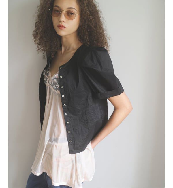  「《予約》SHEER BUBBLE SLEEVE ブラウス」|シャツ・ブラウス|