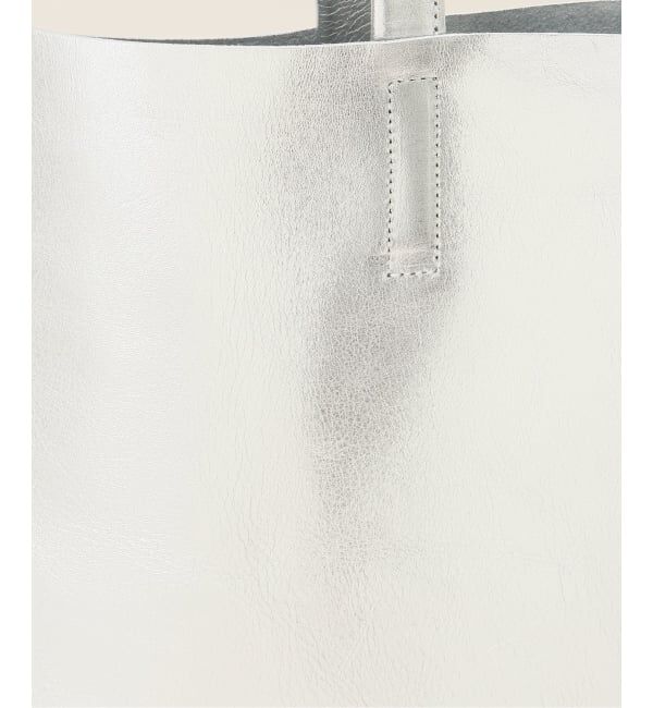  「【blancle/ ブランクレ】M.LEATHER FLAT TOTE」|トートバッグ|