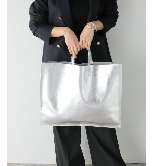  「【blancle/ ブランクレ】M.LEATHER FLAT TOTE」|トートバッグ|