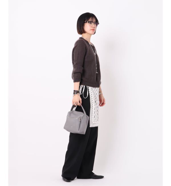  「【blancle/ ブランクレ】別注 S.LETHER Dice handle」|ハンドバッグ|