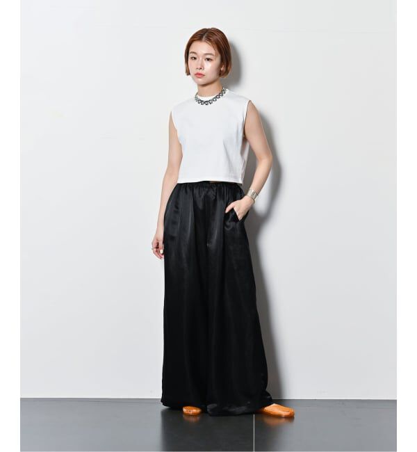  「[THE MOOD] ノースリーブショートTEE」|Tシャツ・カットソー|