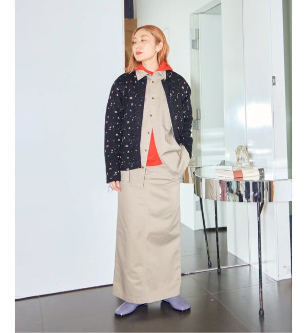  「CHINO STRAIGHT スカート」|スカート|