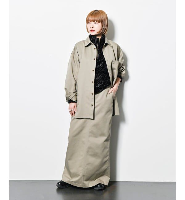  「CHINO STRAIGHT スカート」|スカート|