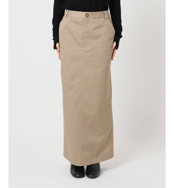  「CHINO STRAIGHT スカート」|スカート|