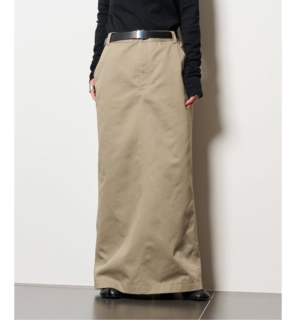  「CHINO STRAIGHT スカート」|スカート|