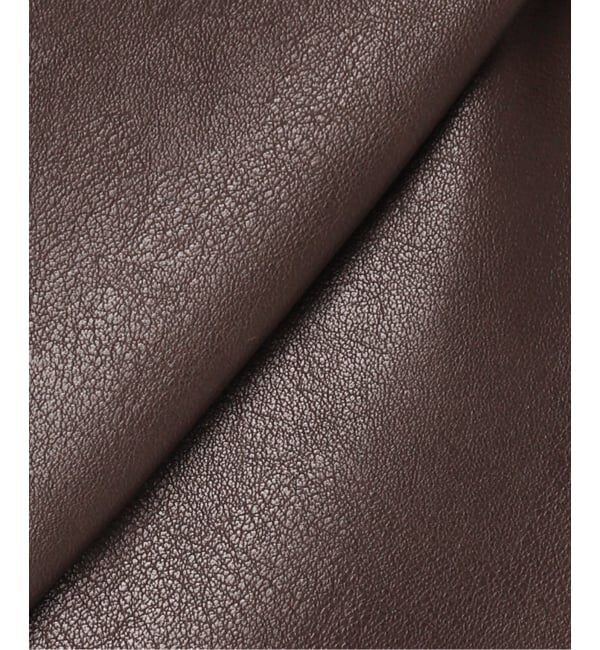  「《予約》FAUX LEATHER TOPS：ブラウス」|シャツ・ブラウス|