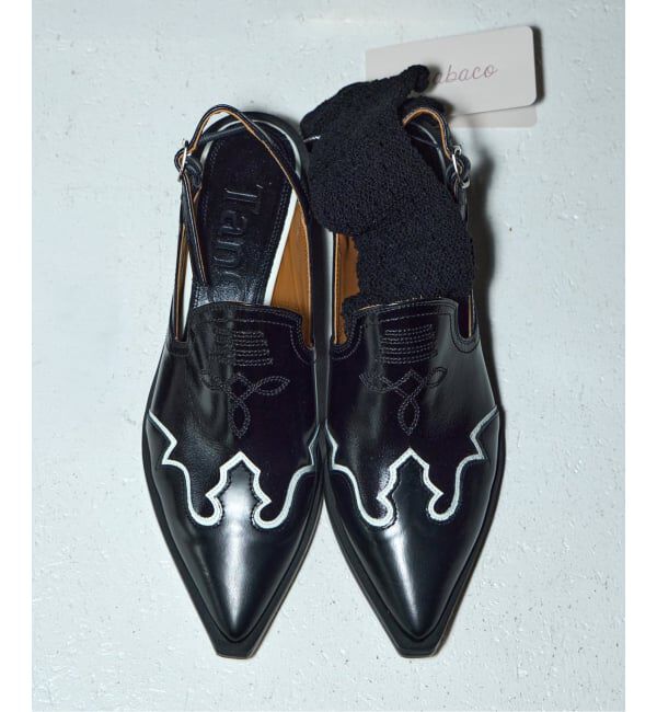  「TanC TOKYO COWBOY STRAP SANDAL TC26A-056：サンダル」|サンダル|ブラック