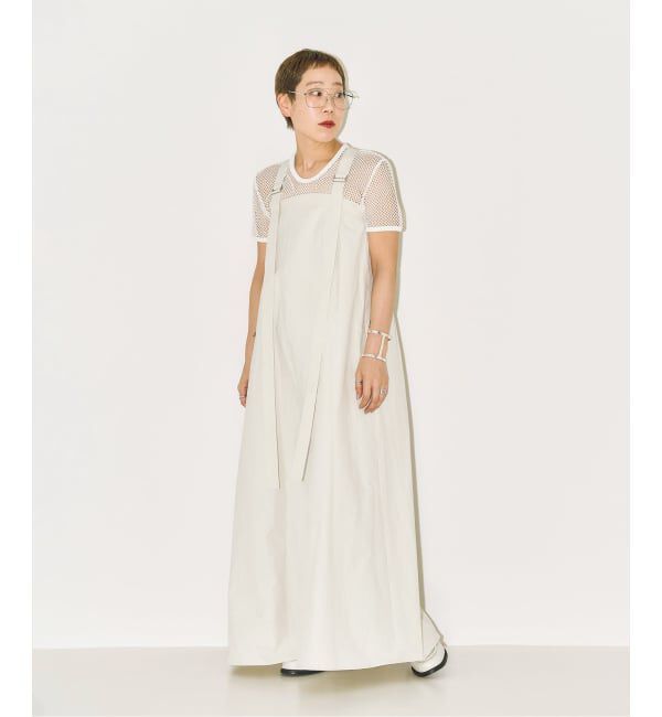  「《予約》BELTED STRAP DRESS：ワンピース」|ワンピース|
