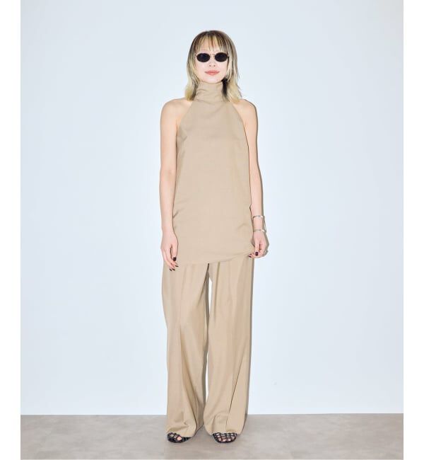  「《予約》HALTER NECK TOP：ブラウス」|シャツ・ブラウス|