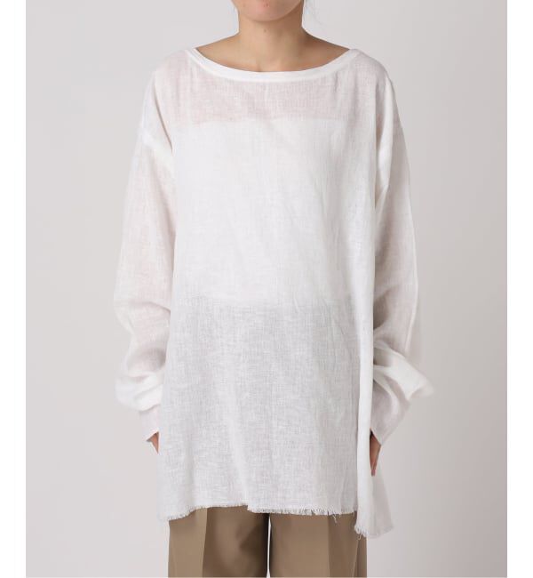 「《追加予約》ASA/C BIO WASH PULLOVER：ブラウス」|シャツ・ブラウス|