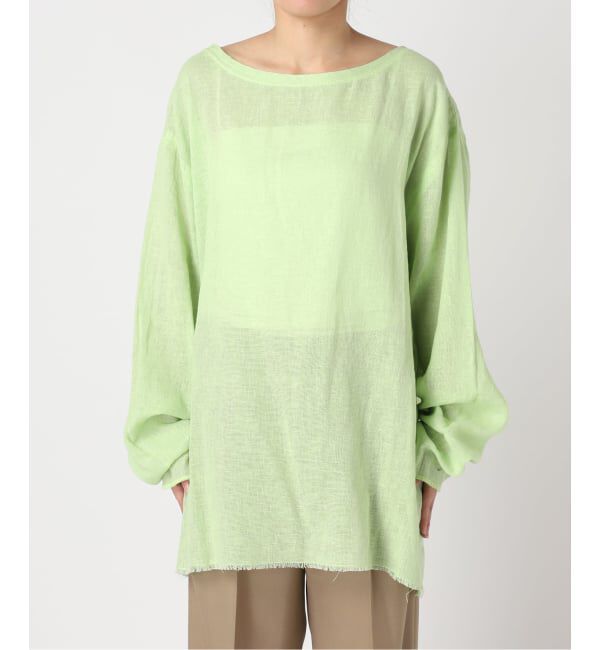  「《追加予約》ASA/C BIO WASH PULLOVER：ブラウス」|シャツ・ブラウス|