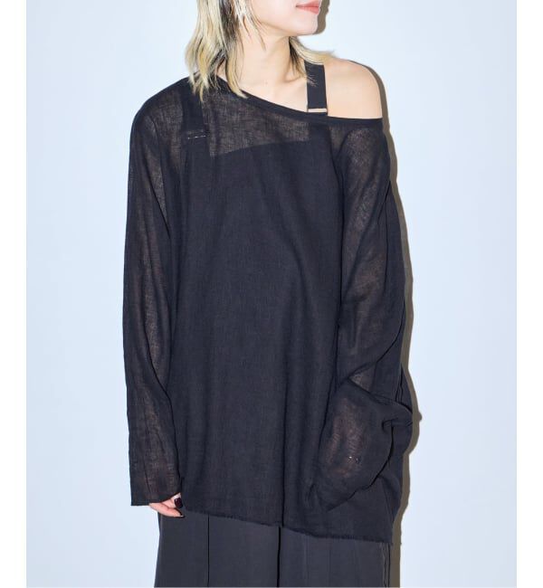  「《追加予約》ASA/C BIO WASH PULLOVER：ブラウス」|シャツ・ブラウス|